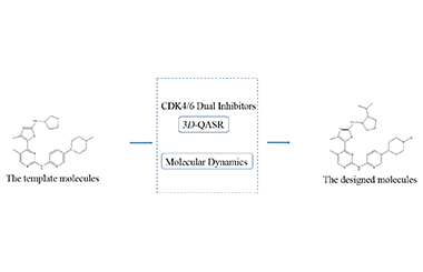 Discovery of 4-Thiazol-N-(pyridin-2-yl)pyrimidin- 2-amine as Novel Cyclin-dependent Kinases 4 and 6  Dual Inhibitors via 3D-QSAR and Molecular Simulation 2011-3270